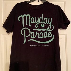 Mayday Parade band t shirt